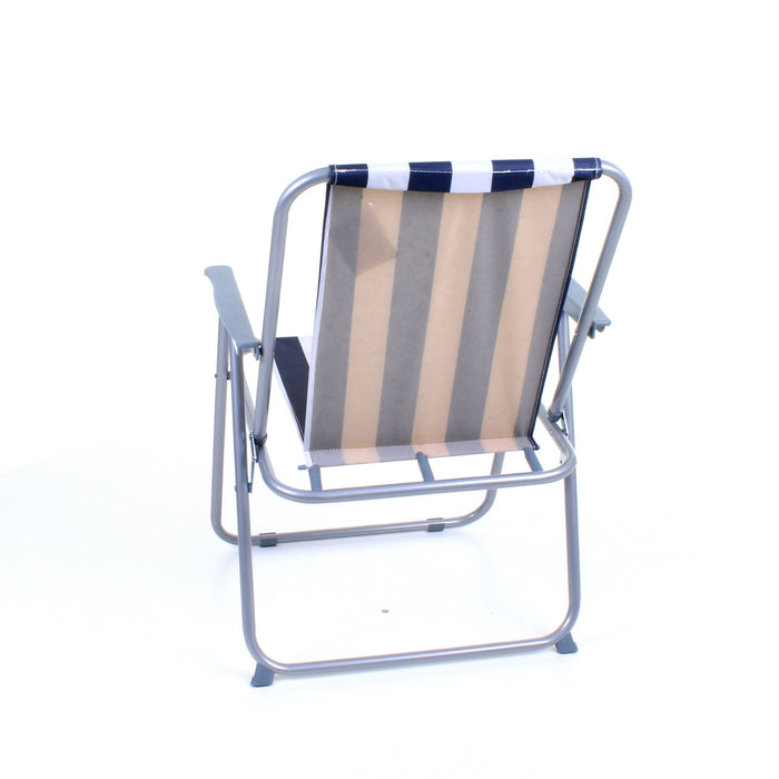 Deck Chair - Blue/White Striped