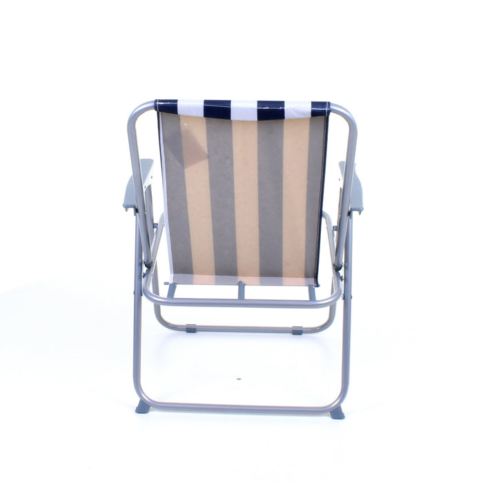 Deck Chair - Blue/White Striped