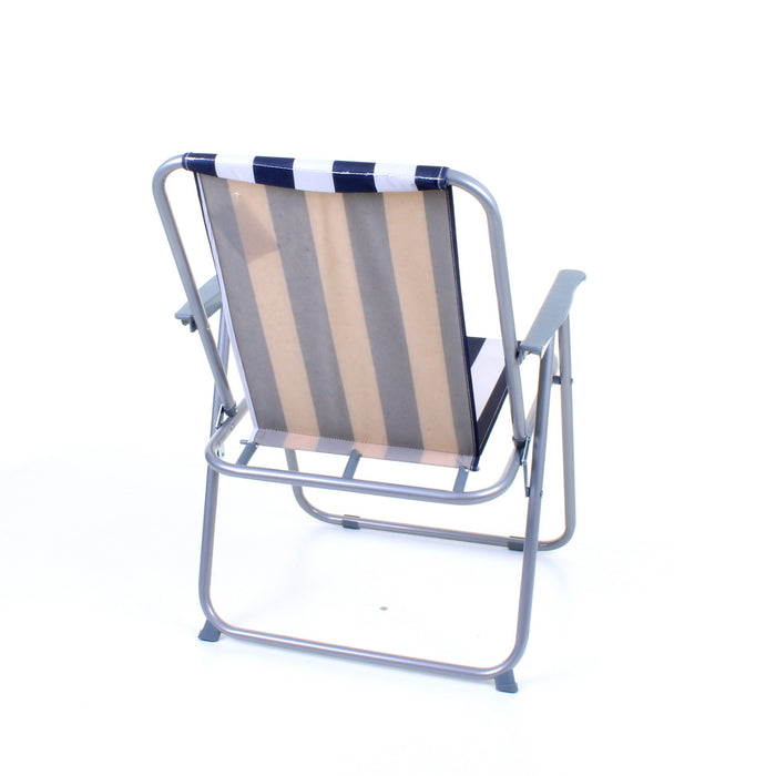 Deck Chair - Blue/White Striped