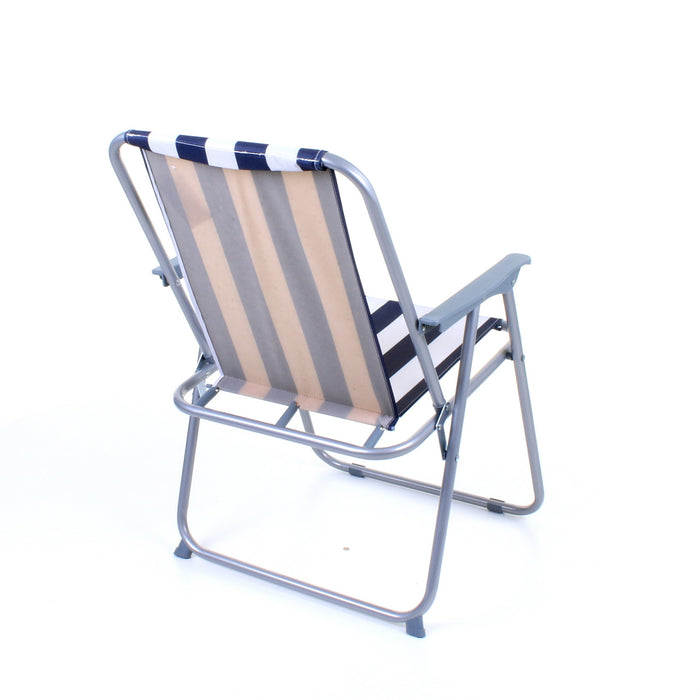 Deck Chair - Blue/White Striped