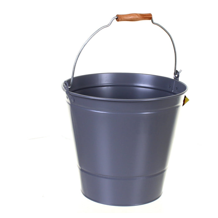 Grey Kindling Bucket