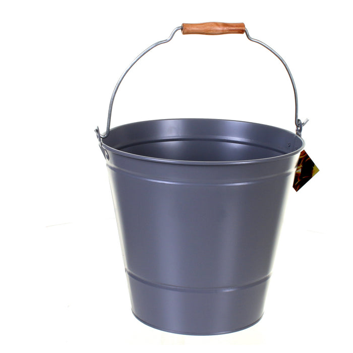 Grey Kindling Bucket