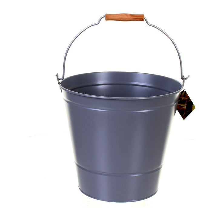 Grey Kindling Bucket