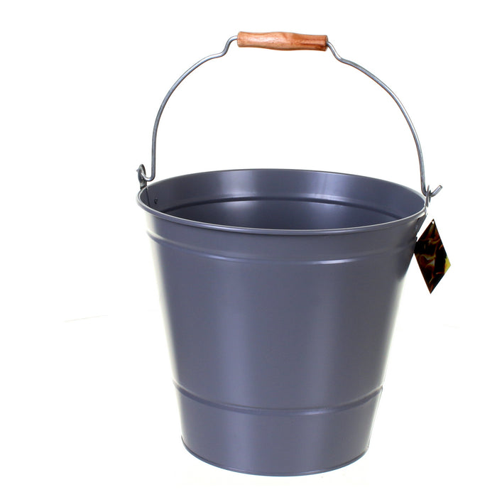 Grey Kindling Bucket