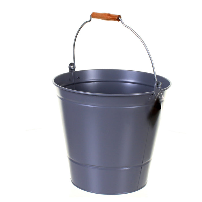 Grey Kindling Bucket
