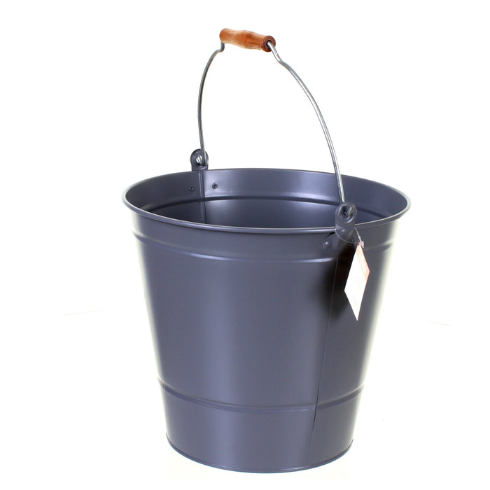 Grey Kindling Bucket