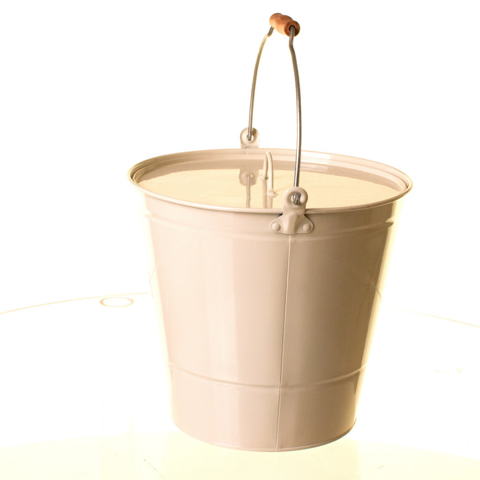 Cream Ash Bucket