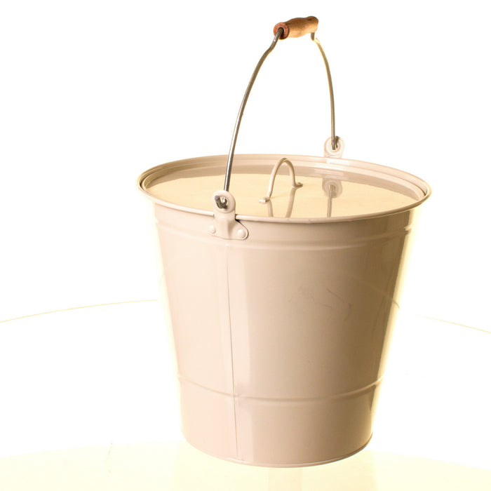 Cream Ash Bucket