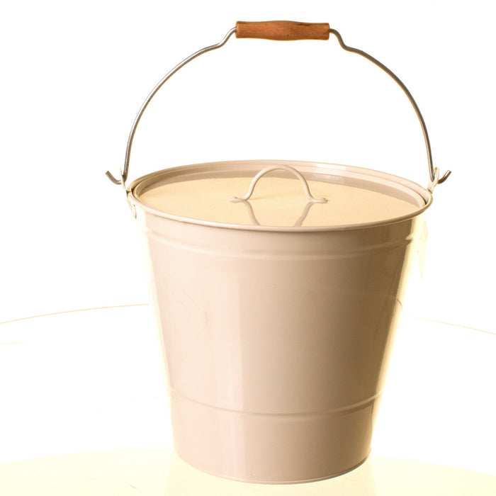Cream Ash Bucket