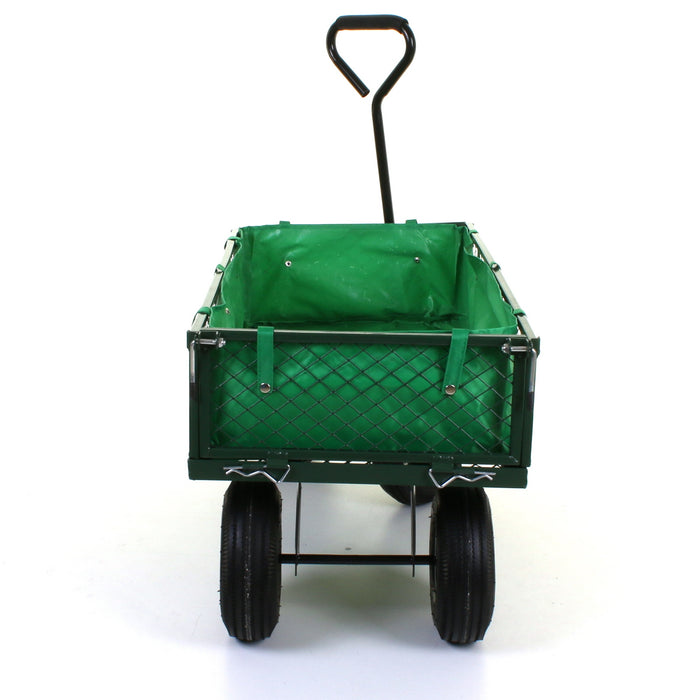 Mesh Garden Cart with Lining