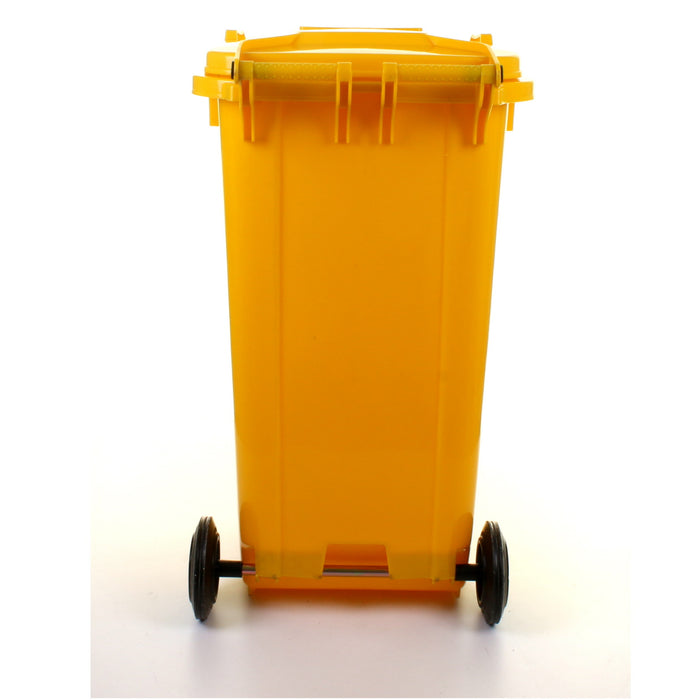 240L Wheelie Bin - Yellow