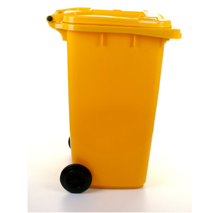 240L Wheelie Bin - Yellow