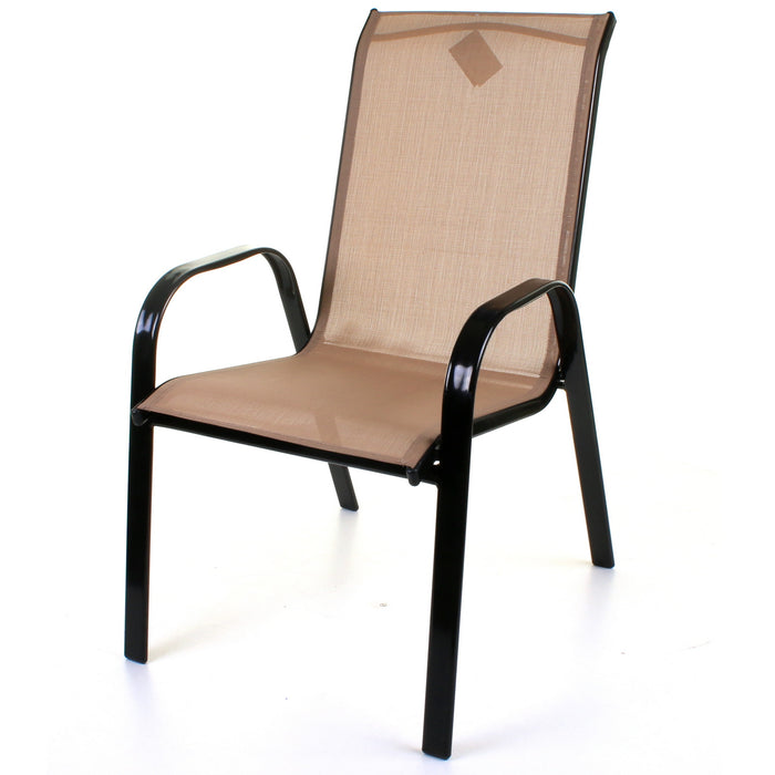 Cream Textoline Garden Chair