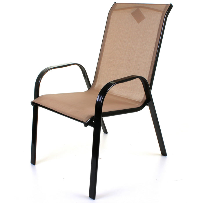 Cream Textoline Garden Chair