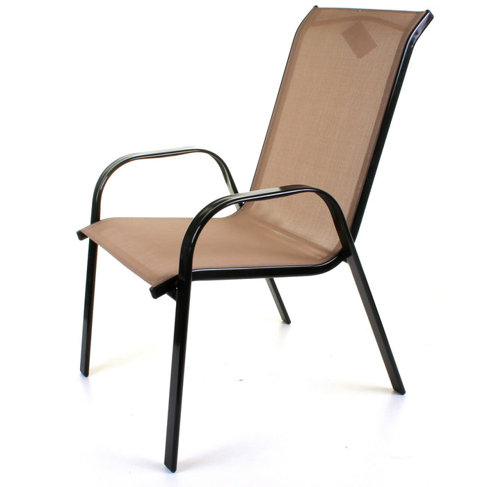 Cream Textoline Garden Chair