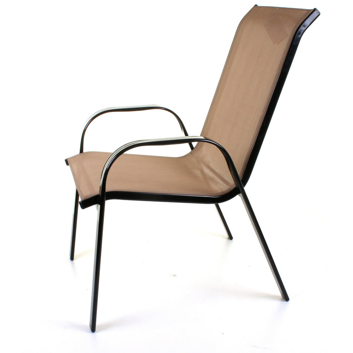 Cream Textoline Garden Chair