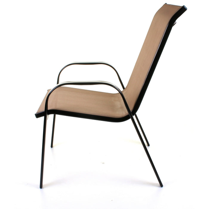 Cream Textoline Garden Chair