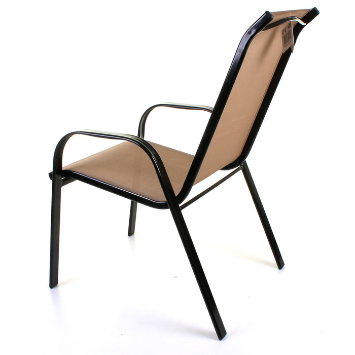 Cream Textoline Garden Chair