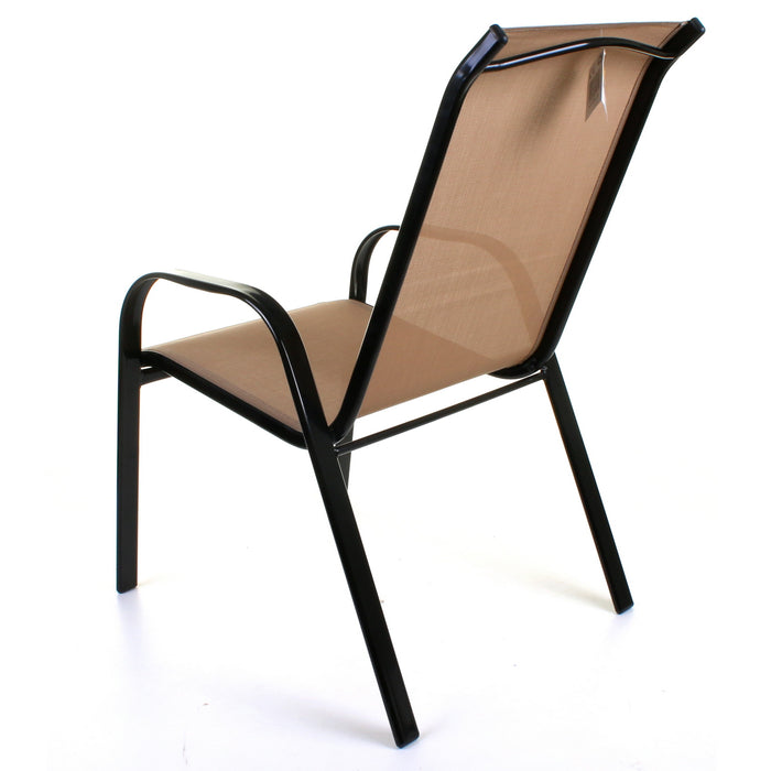 Marko outdoor 2025 stacking textoline chair