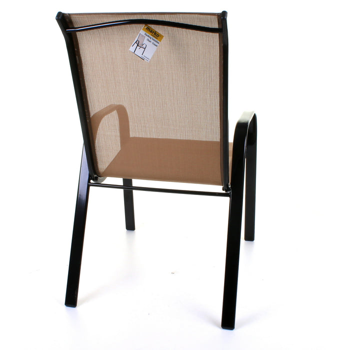 Cream Textoline Garden Chair