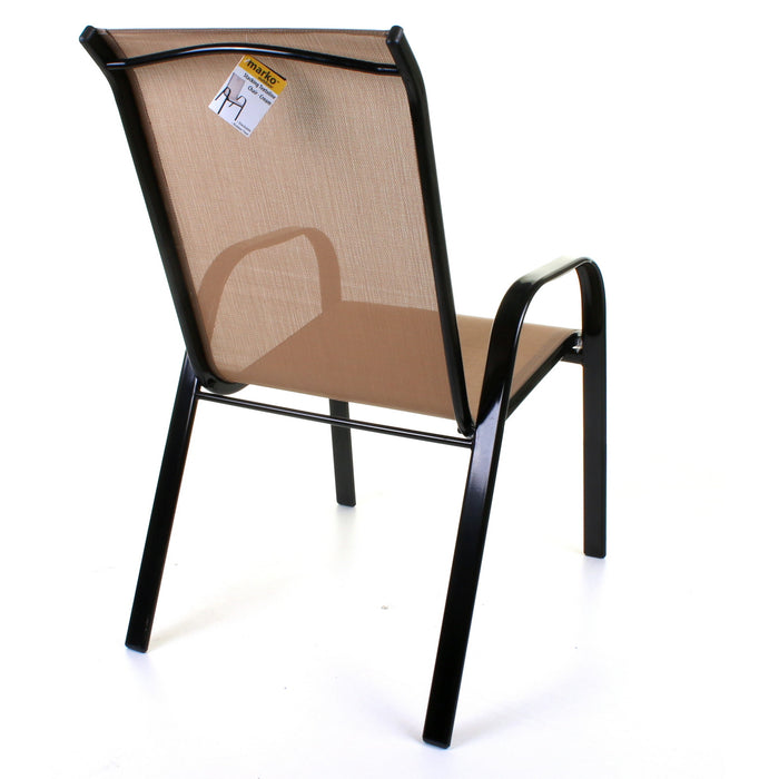 Cream Textoline Garden Chair