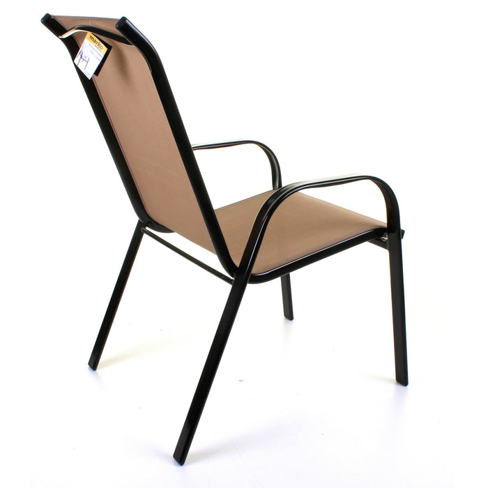 Cream Textoline Garden Chair