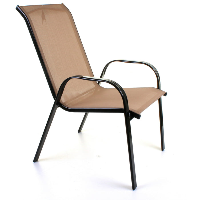 Cream Textoline Garden Chair