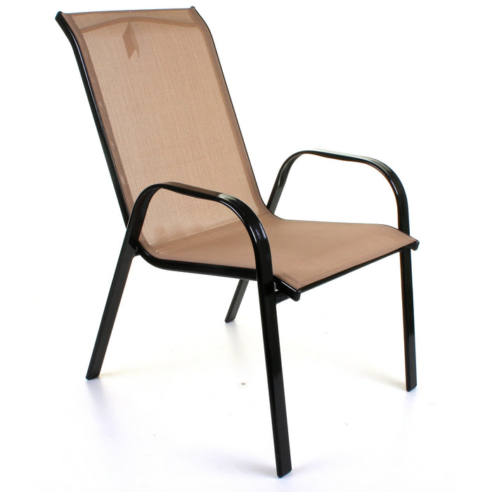 Cream Textoline Garden Chair