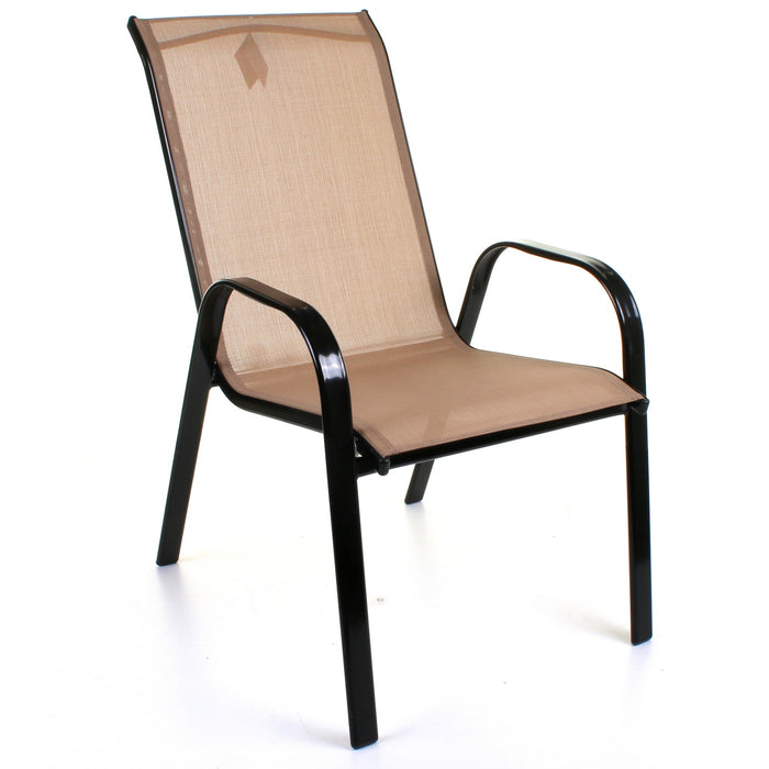 Cream Textoline Garden Chair