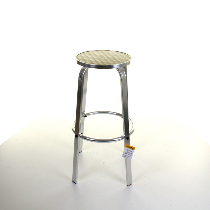 Chrome Bistro Soliera Stool