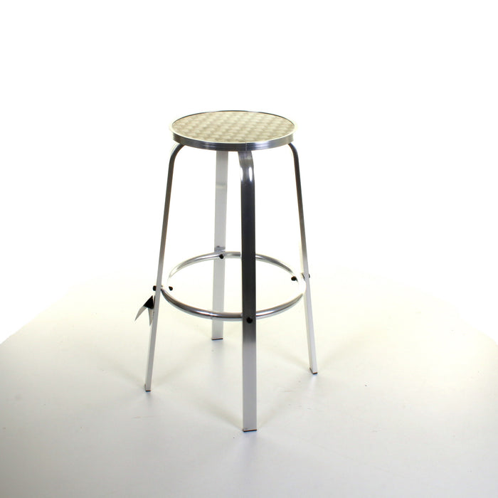 Chrome Bistro Soliera Stool