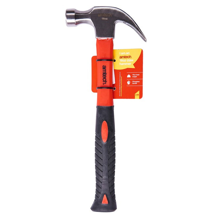 Claw Hammer Fibreglass Shaft 16oz