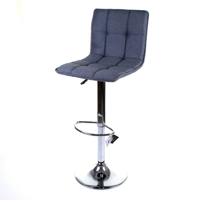 Aosta Bar Stool - Grey - Set of 2
