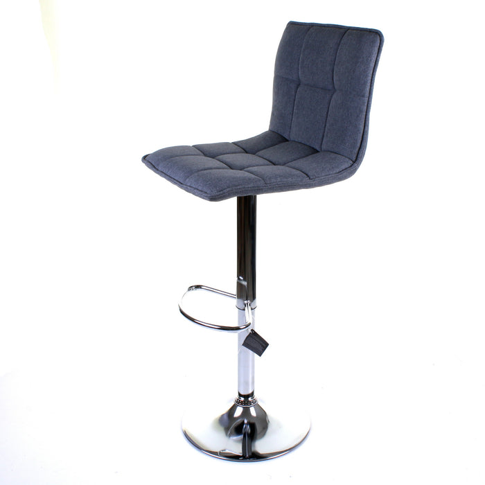Aosta Bar Stool - Grey - Set of 2