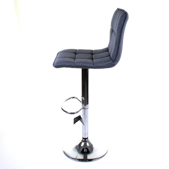 Aosta Bar Stool - Grey - Set of 2