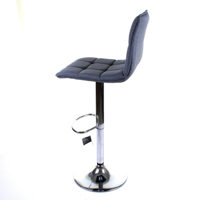 Aosta Bar Stool - Grey - Set of 2
