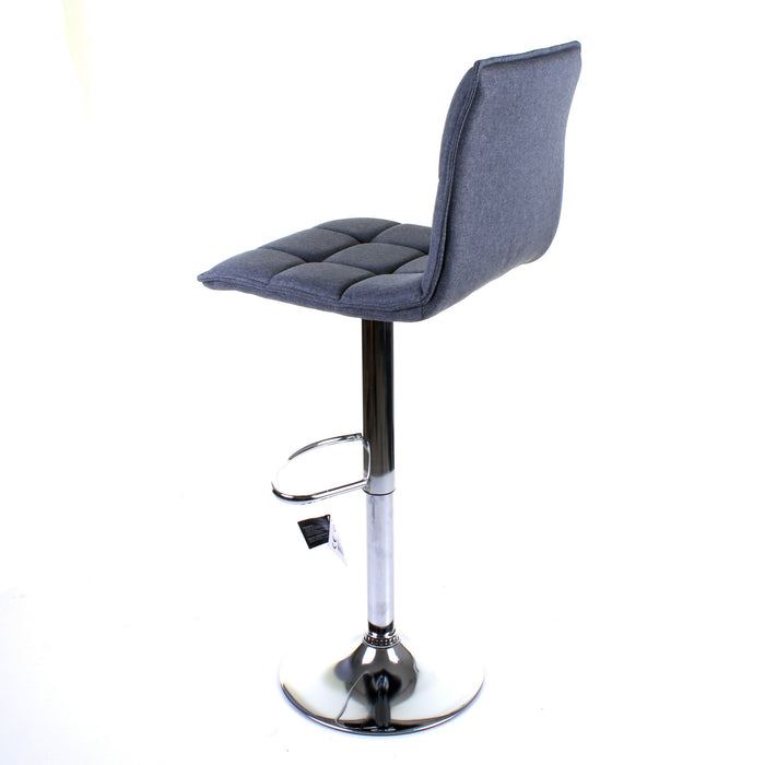 Aosta Bar Stool - Grey - Set of 2