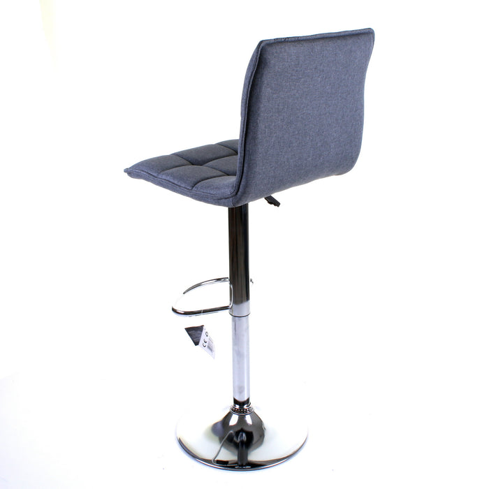 Aosta Bar Stool - Grey - Set of 2