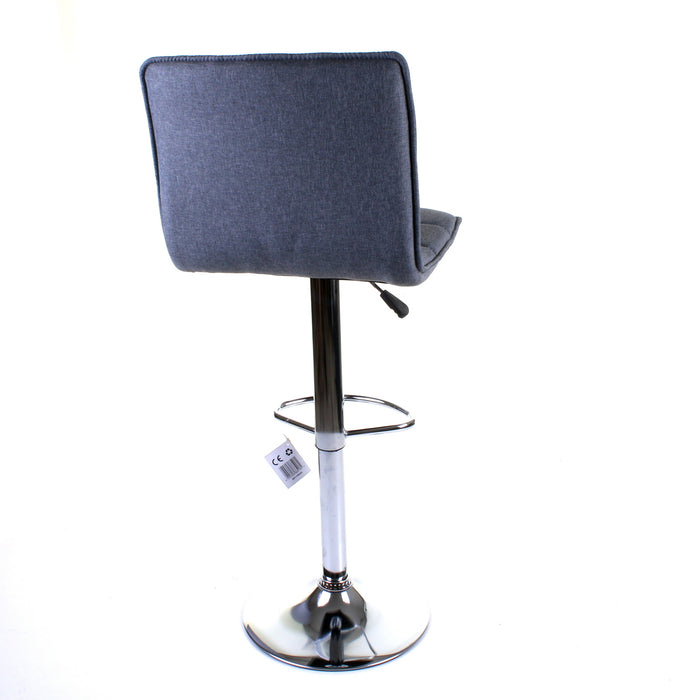 Aosta Bar Stool - Grey - Set of 2