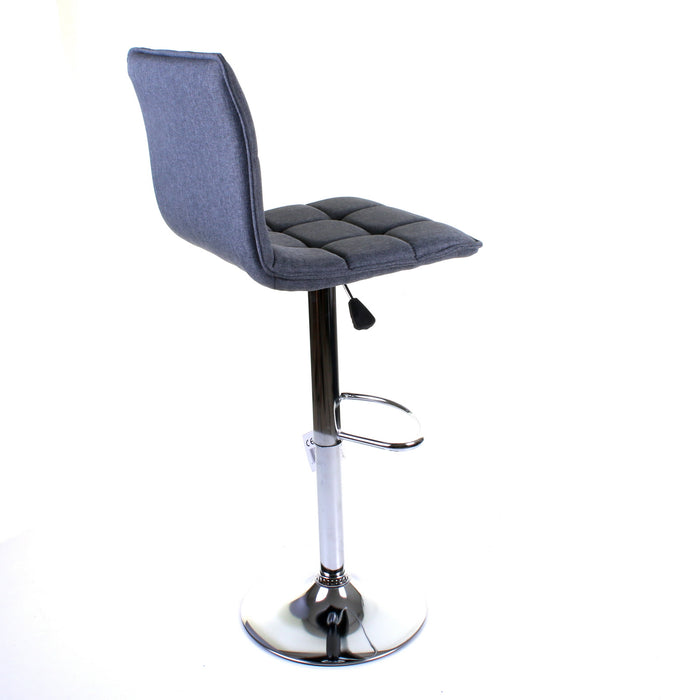 Aosta Bar Stool - Grey - Set of 2