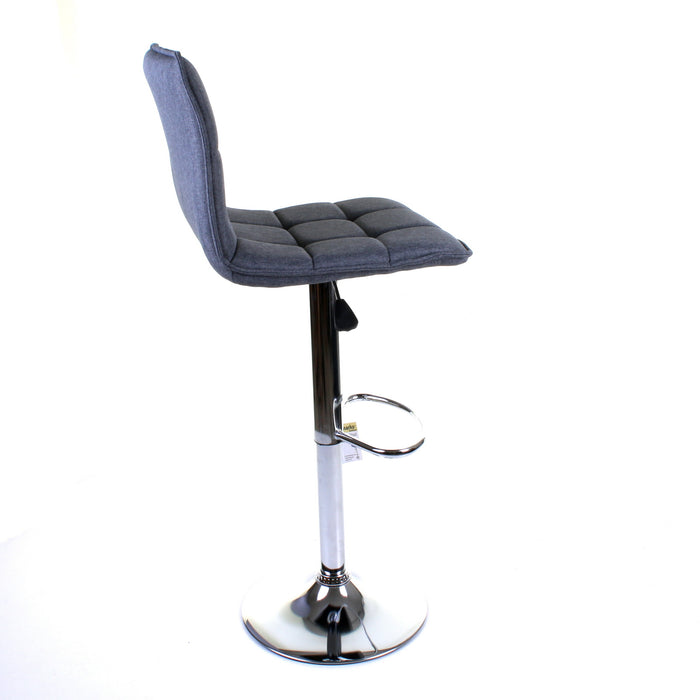 Aosta Bar Stool - Grey - Set of 2