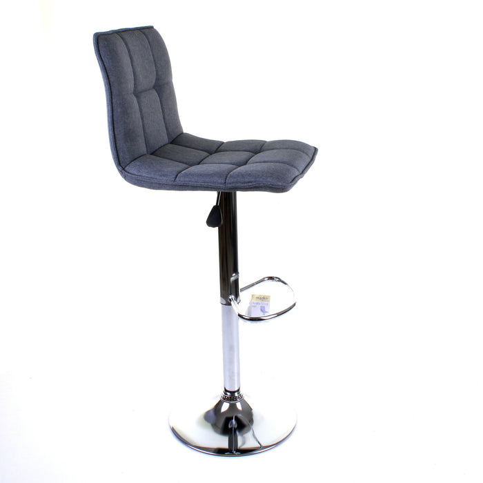 Aosta Bar Stool - Grey - Set of 2