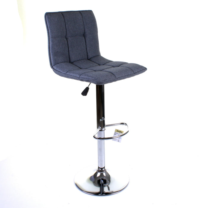 Aosta Bar Stool - Grey - Set of 2