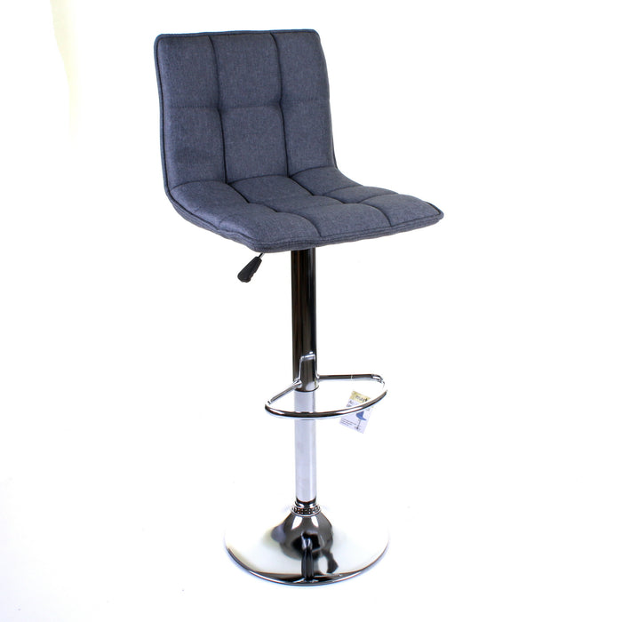 Aosta Bar Stool - Grey - Set of 2