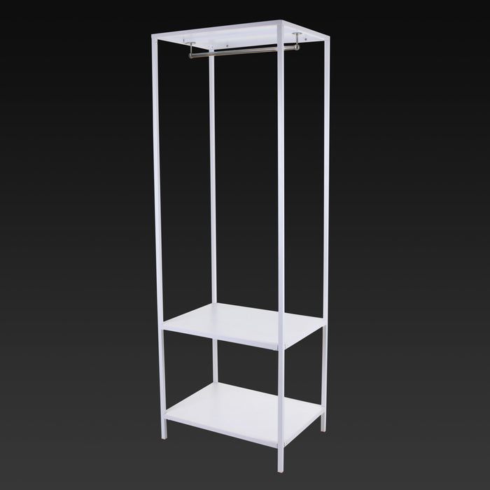 White Metal Wardrobe
