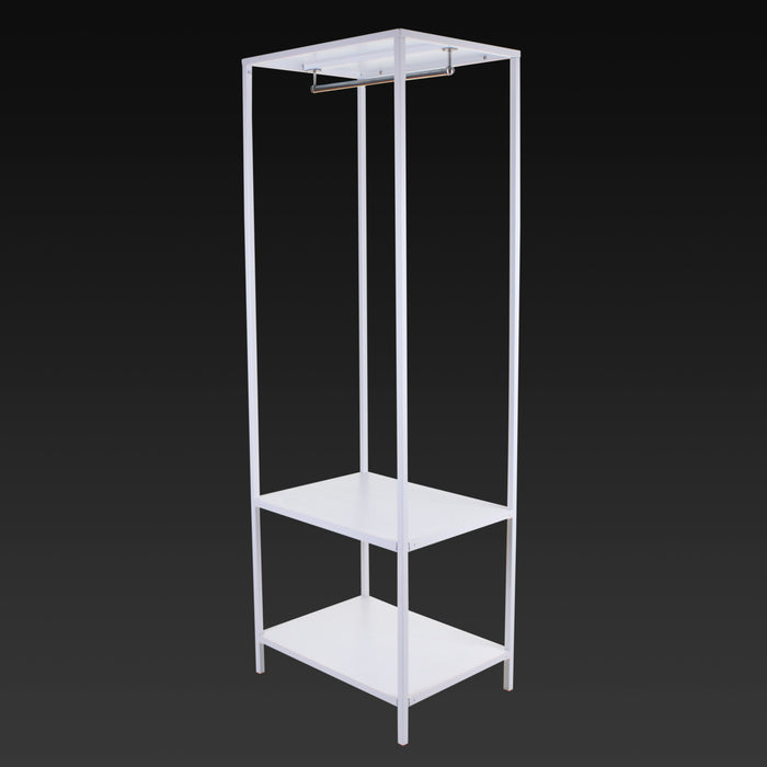 White Metal Wardrobe