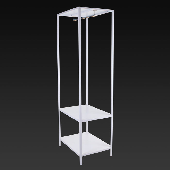 White Metal Wardrobe