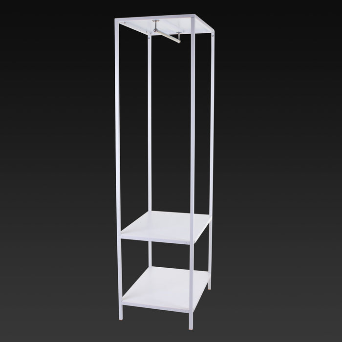 White Metal Wardrobe
