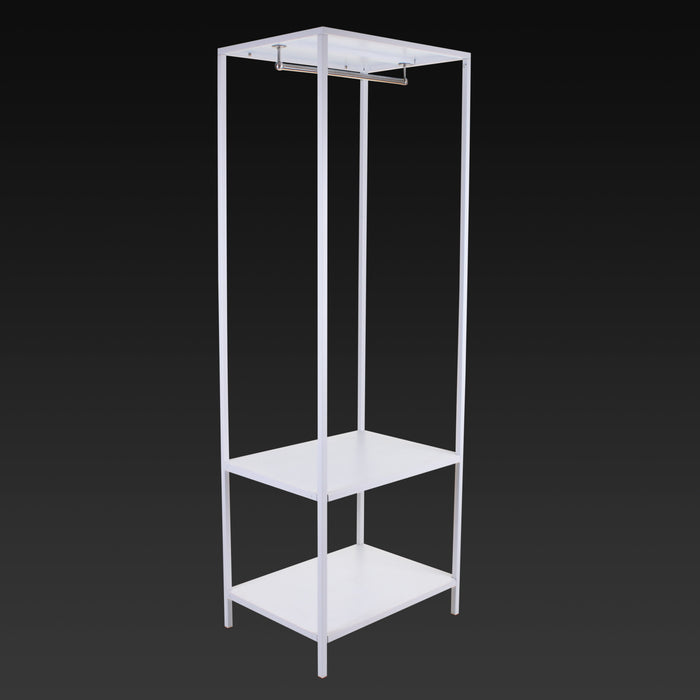 White Metal Wardrobe