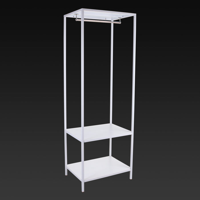 White Metal Wardrobe